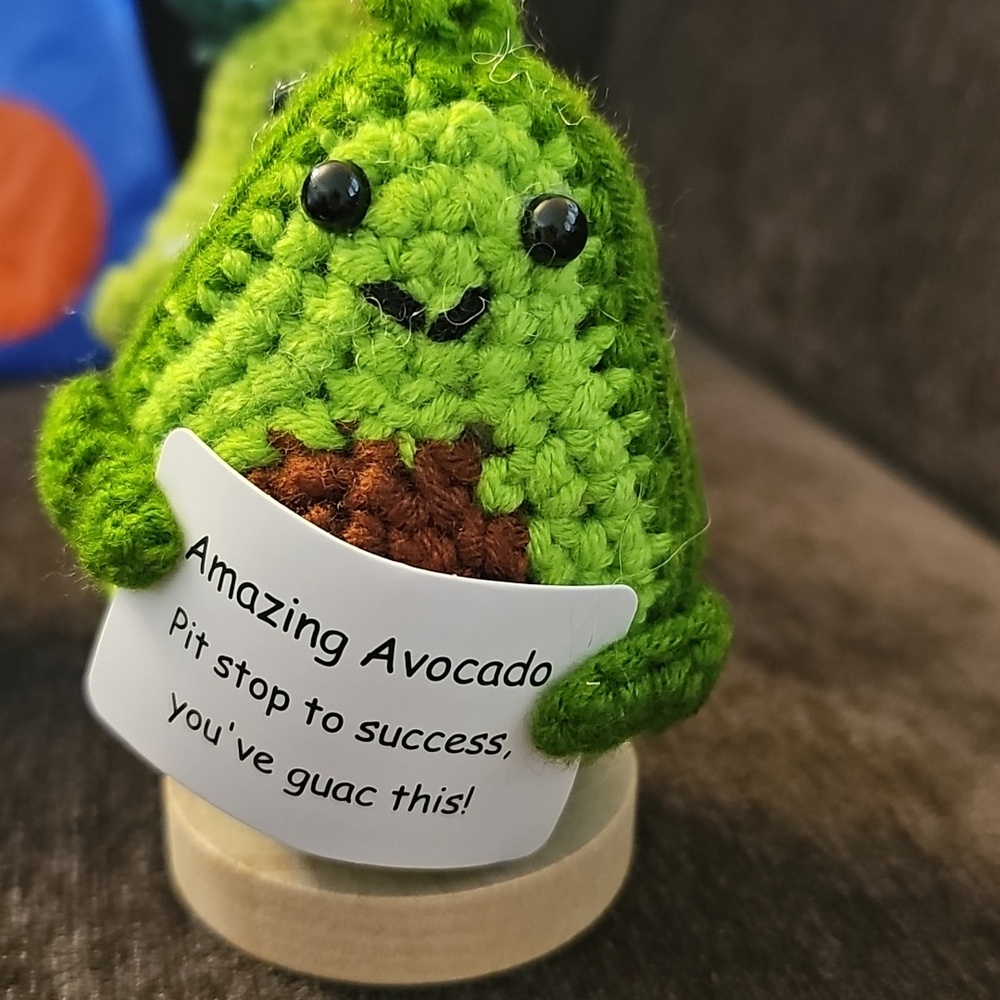 Cheerspace Handmade Crochet Fruit & Veggie Amigurumi Set - Multicolor - Picture 3 of 10